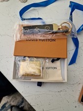 Louis Vuitton Gold 24ct 999 Gold Key Chain Ring