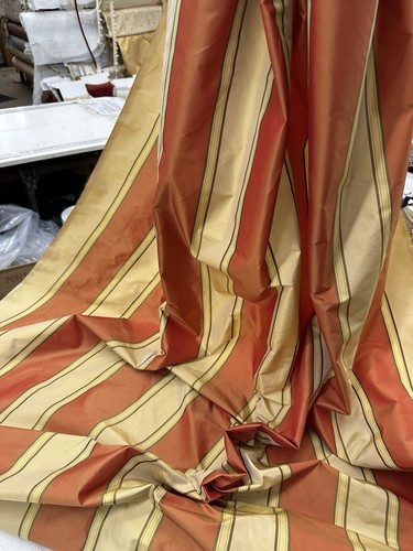 Striped taffeta silk 100 - ., 100%