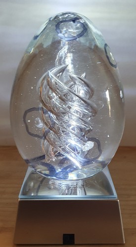 Antique glass dump paperweight - glass,