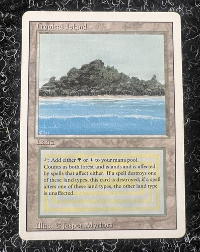 Mtg tropical island revised - tropical,