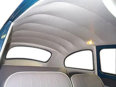 Headliner off white perforated - off,