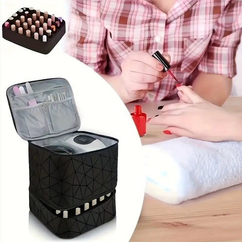 Nail polish storage makeup - storage, bag