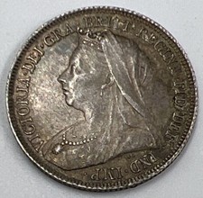 1901 Victoria One Shilling |