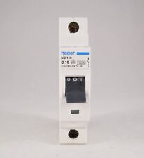Hager NC110 10AMP C10 Type C Circuit Breaker Single Pole Consumer Unit Board