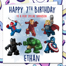 Personalised Marvel Avengers