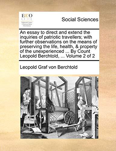 Berchtold essay to direct - -, an