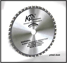 185mm x 16/20mm x 40T Metal