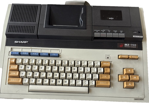 Sharp 700 vintage home - sharp, mz-700