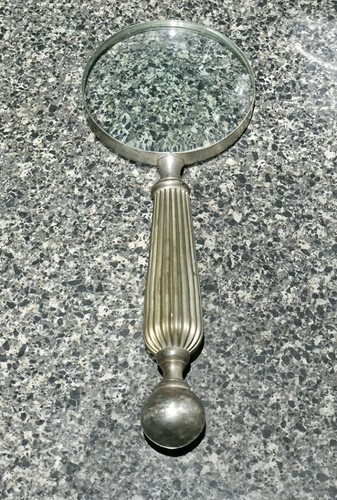 Large vintage silver - 10",