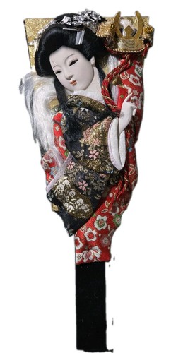 Vintage hagoita geisha - vintage,