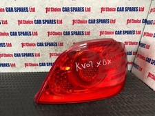 PEUGEOT 307 HATCHBACK 5DR S MK1 PH2 2007 DRIVER SIDE REAR TAIL LIGHT LAMP
