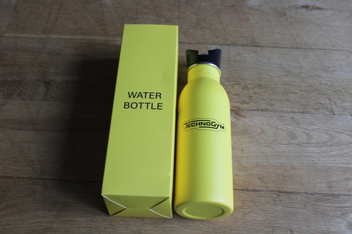 Technogym yellow water - water, bottle