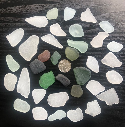 Sea glass from scarborough - from,