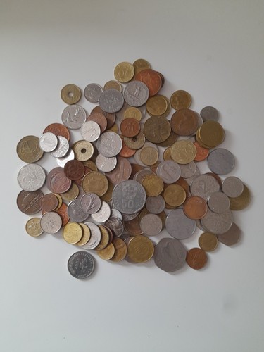 Joblot various countries coins - joblot,