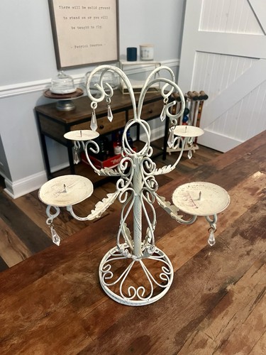 Candle wrought metal - 4,