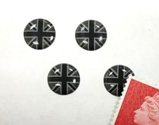 4 x Union Jack Flag Stickers