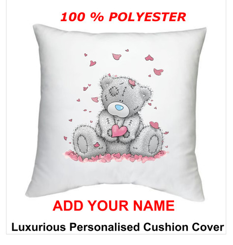 Personalised grey teddy - personalised,
