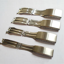 Watch Bracelet Catch Clasp Quality Stainless Steel Replacement 3-Fold Tri-Fold 