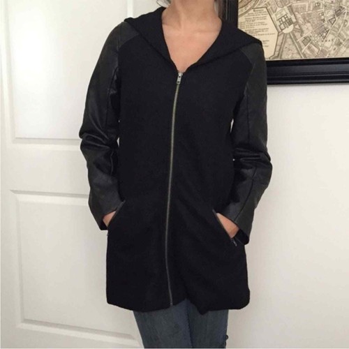 Jolt faux leather - leather, parka