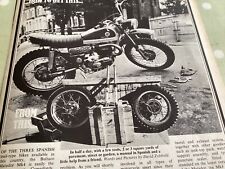 BULTACO MATADOR MK 4 PERIOD 1972 MOTORCYCLE ARTICLE.
