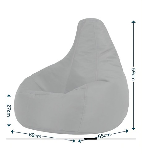 Icon bean bag - chair,, black
