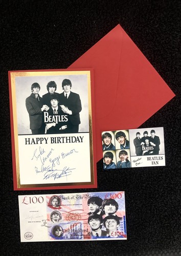 The beatles birthday card - the,