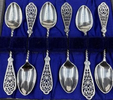 Fine quality pierced silver