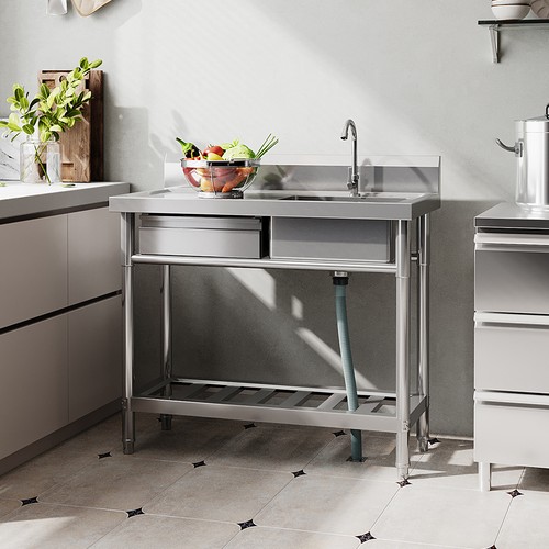 Freestanding stainless steel - stainless,