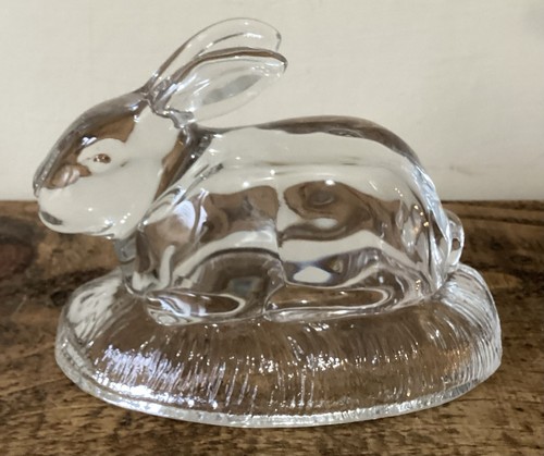 Vintage glass bunny - vintage,
