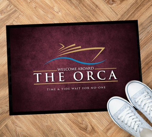 Personalised boat mat - personalised, mat,