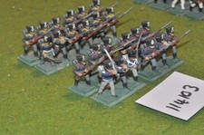 25mm napoleonic / prussian - minifigs jeagers 24 figs - (114103)