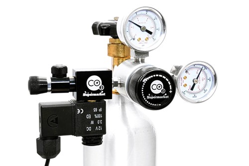 Co2 regulator with solenoid - regulator,