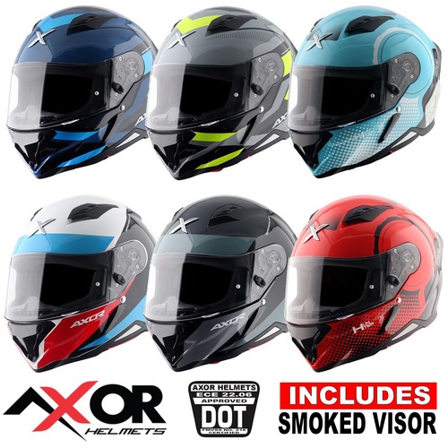 Motorcycle crash helmet axor - motorcycle,