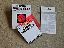 Ilford Multigrade Filter Set for B&W printing. Fresh Stock.