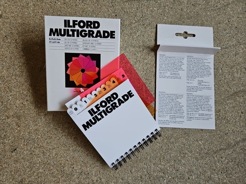 Ilford multigrade filter set - ilford,