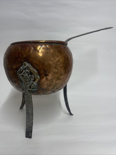 Vintage french hammered copper - french,