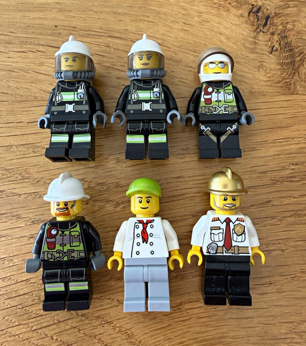 Lego minifigures city fire - minifigures,