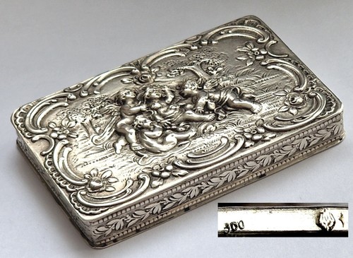 Antique snuff tobacco tin - snuff,