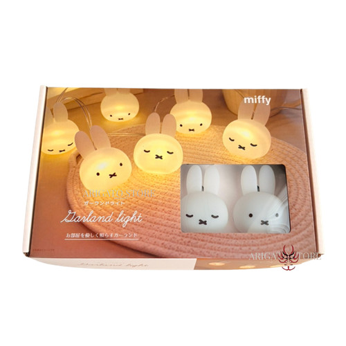 Miffy face garland - garland, led