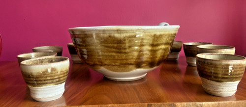 Mid century studio pottery - mid,