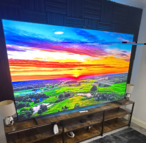 Tcl 98in qled flat - tcl,