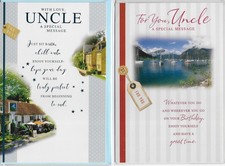 Various Uncle Birthday Cards ** LAST DESIGNS **