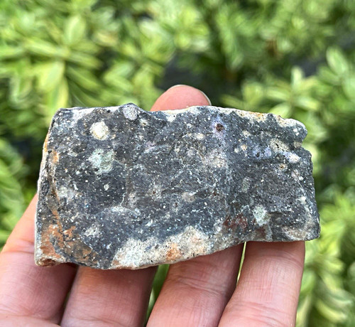 Black opal natural mineral - opal,