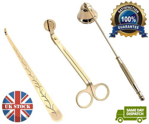 3pcs candle snuffer set wick - 3pcs,