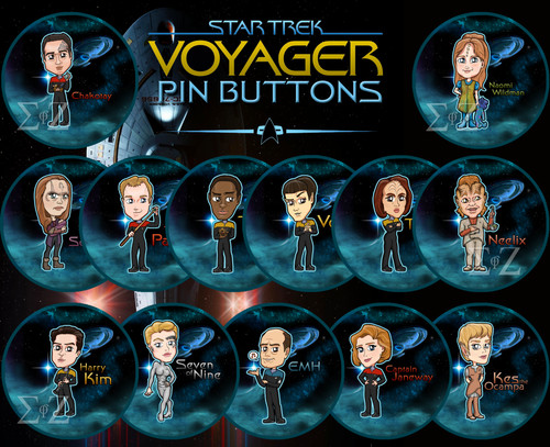 Star trek voyager - star,