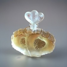 Lalique 2004 Limited Edition Miniature “Deux Coeur” Perfume Bottle