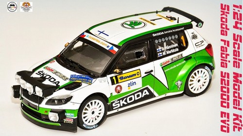 2012 skoda fabia - 1:24,