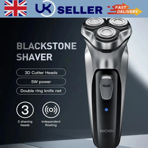 Electric shaver wet - dry, rotary