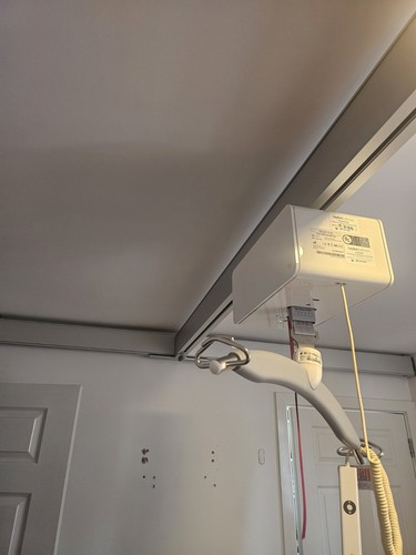 Metres ceiling hoist curtain - 4,