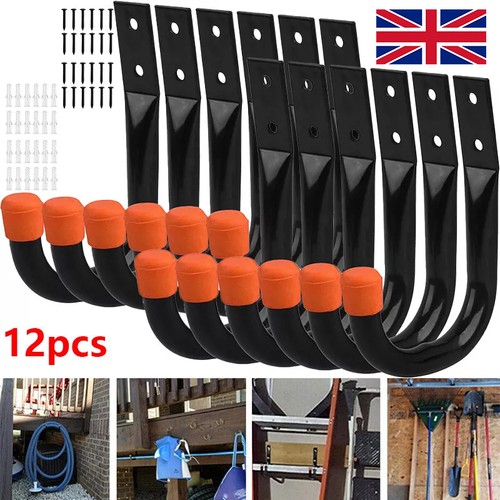 12x heavy duty storage hooks - heavy,